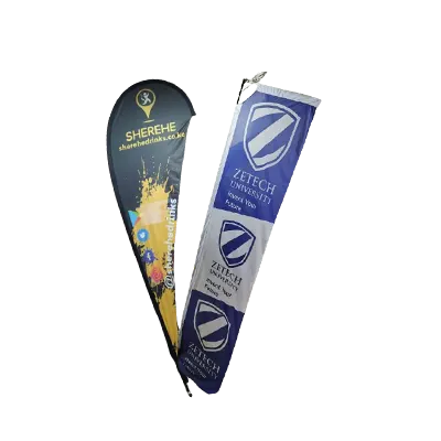 Teardrops | Flags | Feather Banners | Telescopic Banners, Bluemedia Advertising